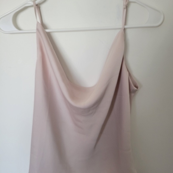 Aritzia Babaton Satin Cowlneck Camisole in Denude - Picture 2 of 3